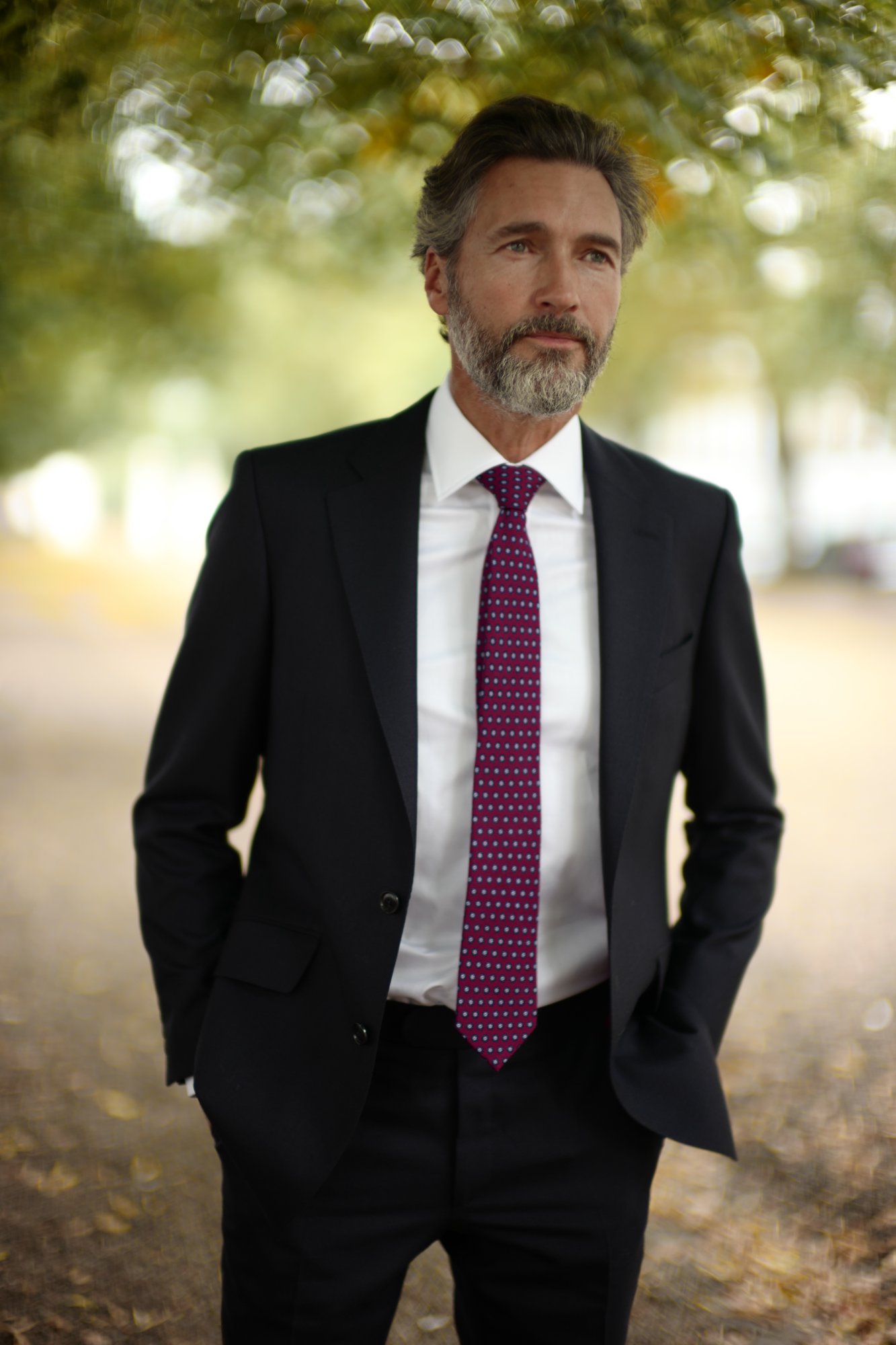 Bespoke suit fitting