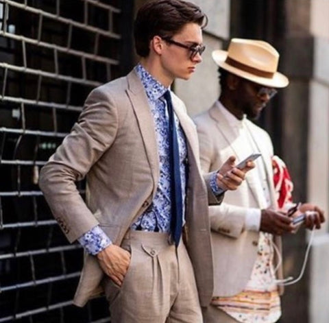 Business Wear Fashion Casual Suit Work Clothes Suit, Style: Coat + Pants  (Color:Red Size:XXL)