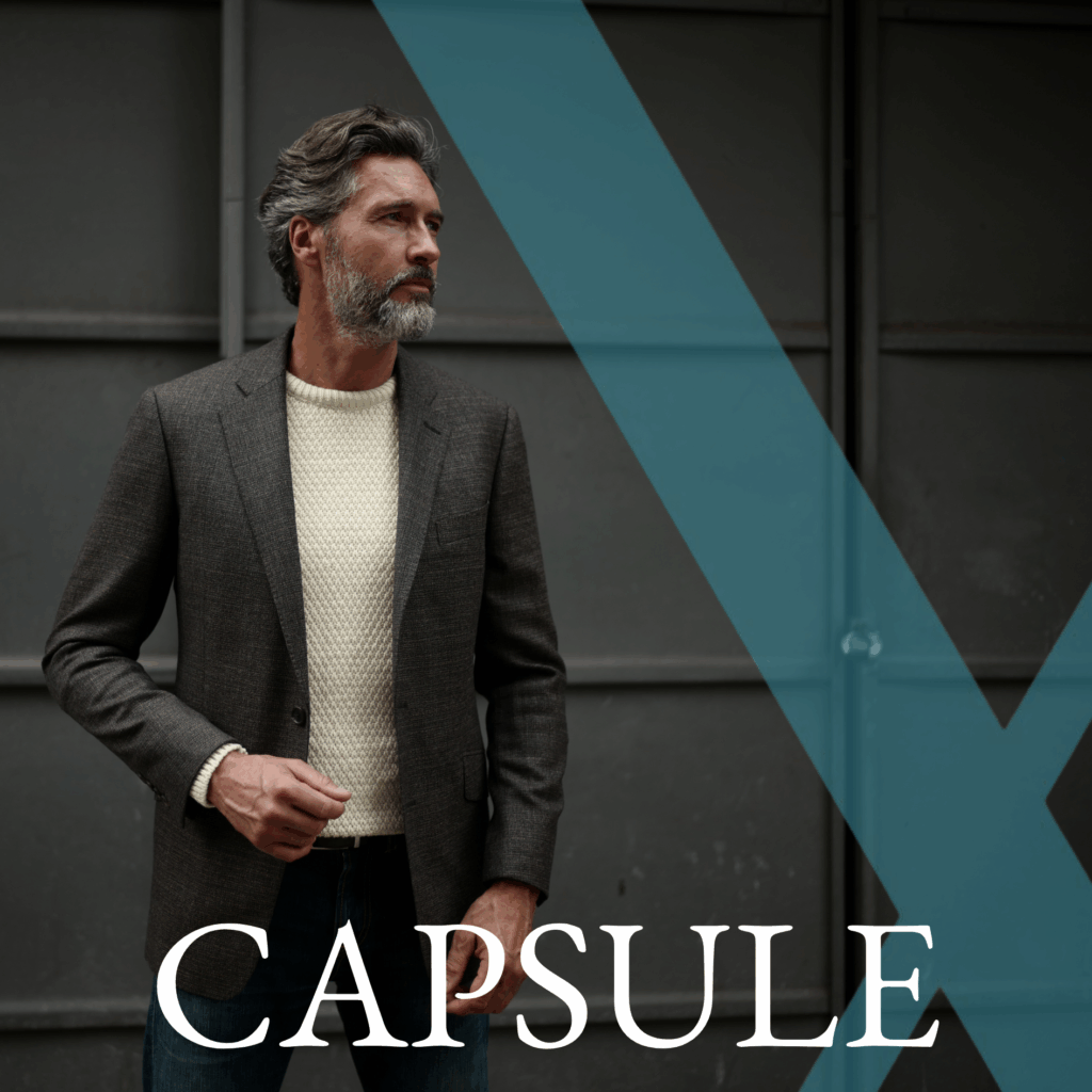 Mens Capsule Wardrobe by Alexandra Wood Savile Row tailoring
