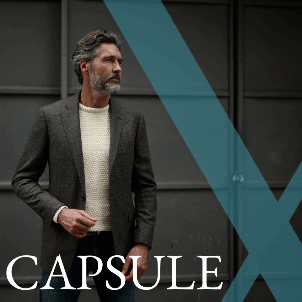Mens Capsule Wardrobe by Alexandra Wood Savile Row tailoring